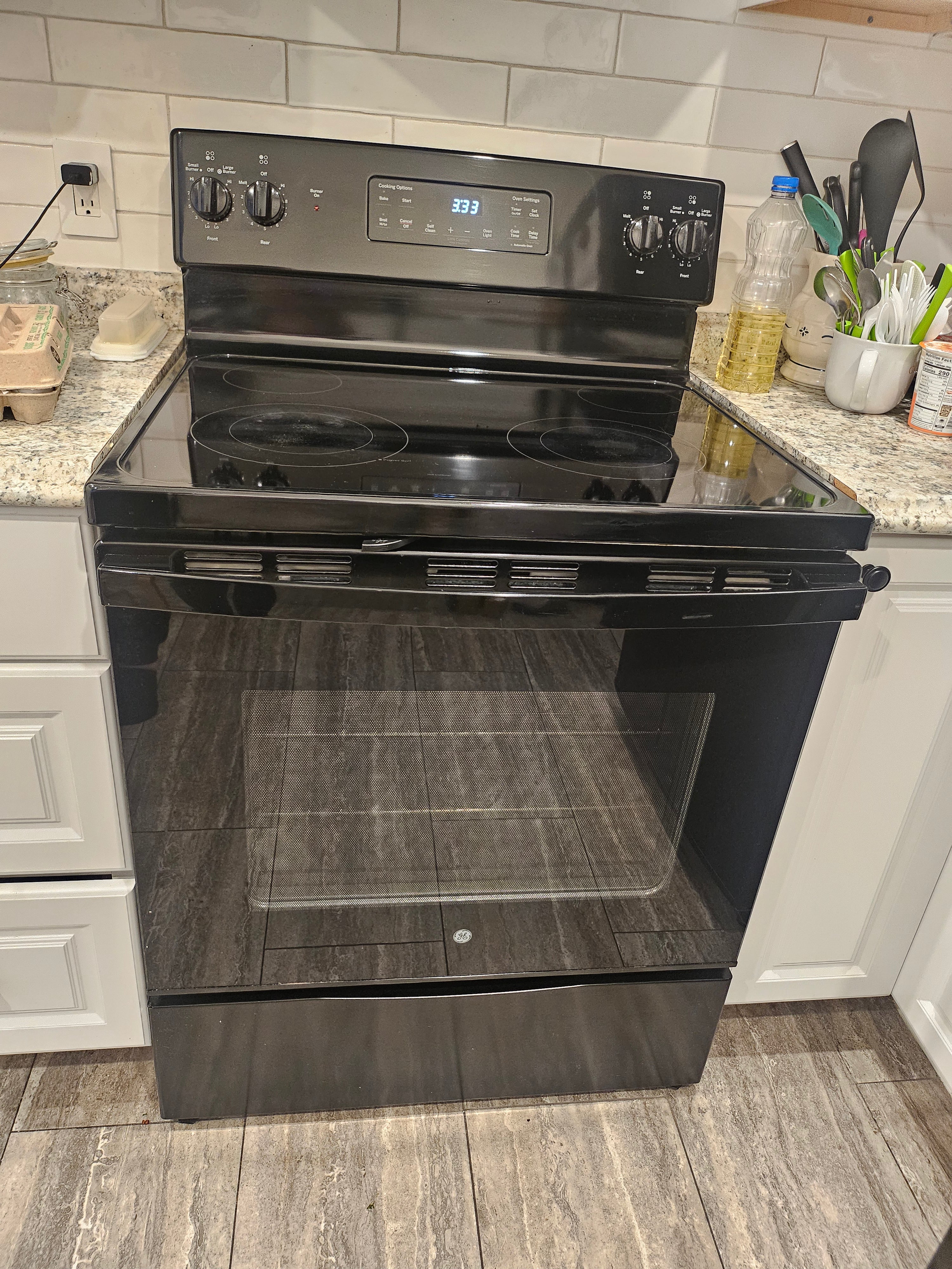 Oven cleaning